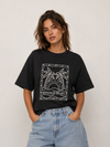 BONJOUR SOLELI CROP TEE