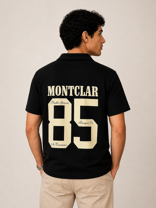 MONTCLAR CLUB POLO (Black)