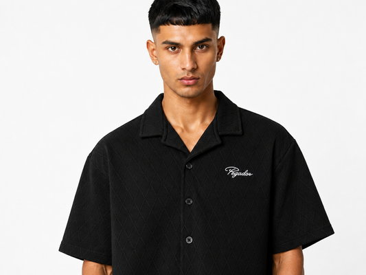 PEGADOR BOXY FIT SHIRT [Black]