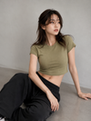 ZARA CROP TEE