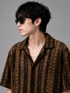 Zara Cuban Collar shirt Knitted