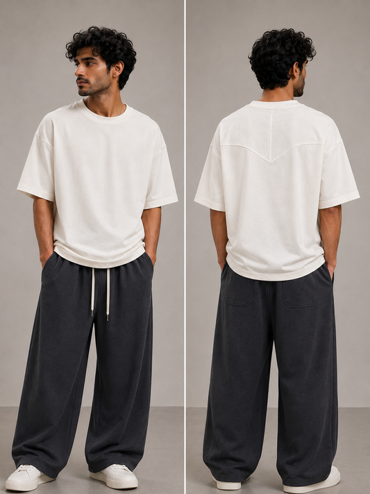 ZARA BASIC DROP WHITE