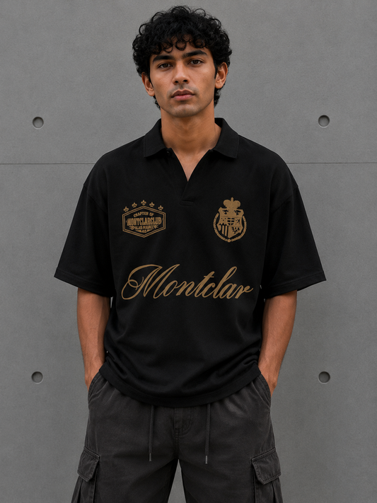 MONTCLAR CLUB POLO (Black)