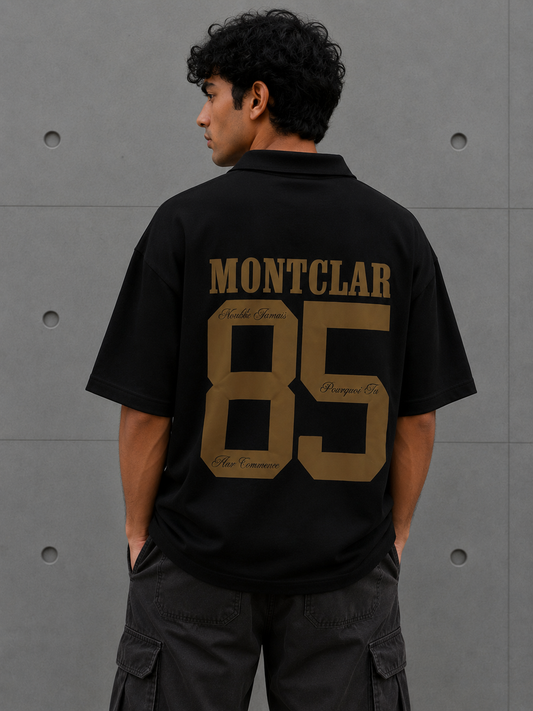MONTCLAR CLUB POLO (Black)