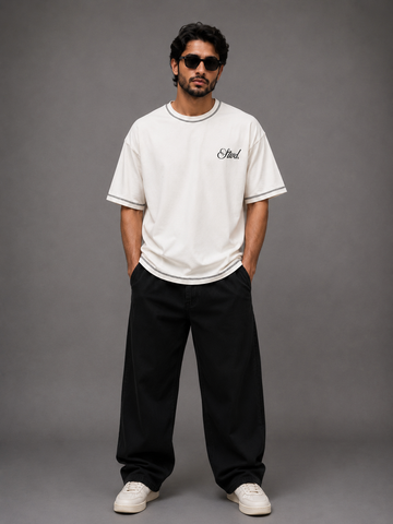 STWD Studio Seam Drop - White