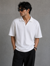 DROP NEEDLE POLO WHITE