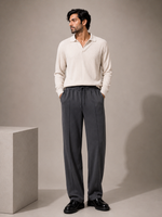 Bershka Baggy Trouser (Grey)