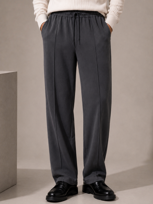 Bershka Baggy Trouser (Grey)