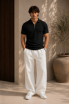 ZARA TEXTURED POLO