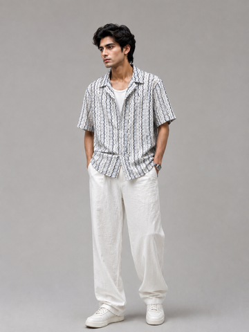 Zara Cuban Collar shirt