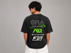 VELOCITY RACE OVERSIZED TEE (BLACK)