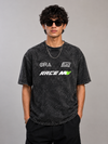 VELOCITY RACE OVERSIZED TEE (BLACK)