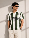 Legacy Club Striped Polo (green)