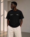 studio essential Tee. (Black)