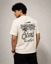 Heritage Script Drop Tee (Begie)