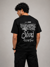 Heritage Script Drop Tee (Black)