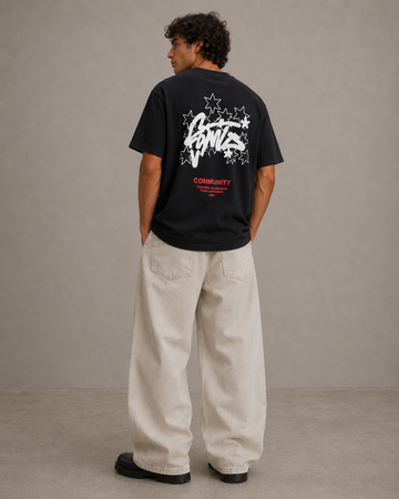Graffiti Community Drop Tee (Black)