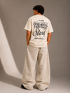 Heritage Script Drop Tee (Begie)