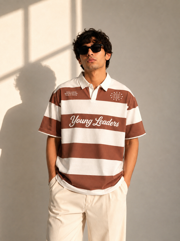 Forest Rugby Polo (Rust)