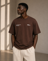 studio essential Tee ( Brown)