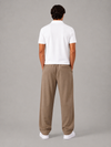 Irish Linen Trousers (Stone Brown)