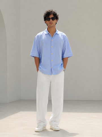Midnight Lodhai Shirt (Powder Ice)