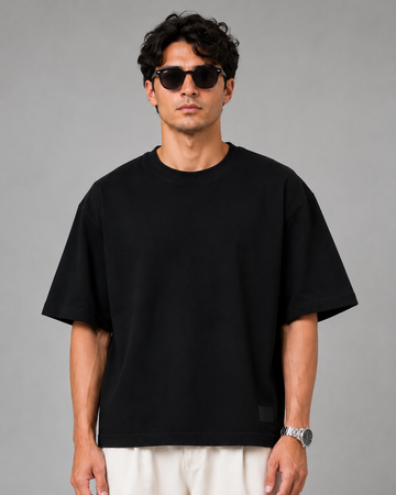 Loro Piana Oversized Tee (Black)
