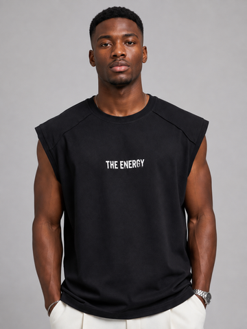 The Energy 08 Muscle Tanks (Black)