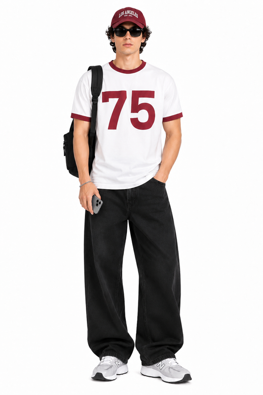 Supply Essentials French Terry Boxy Tee (White)
