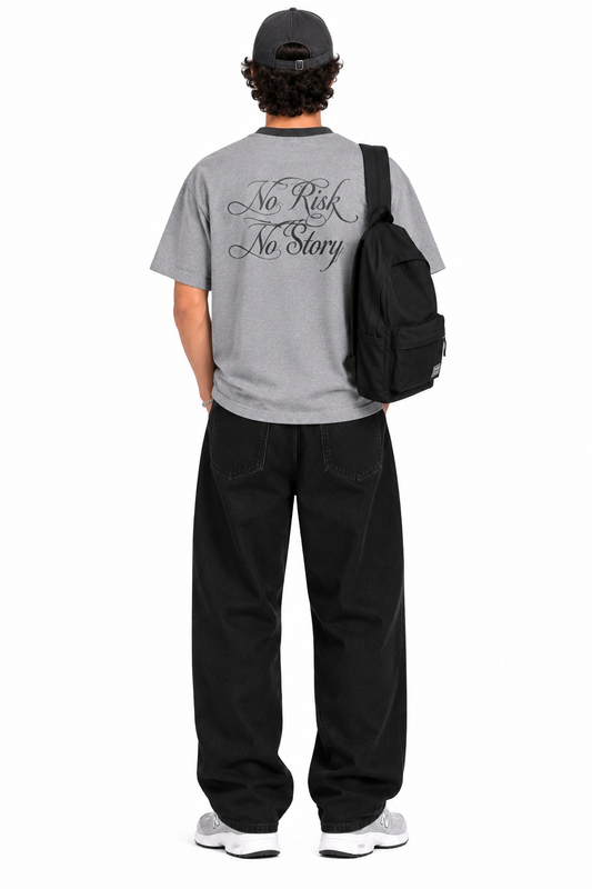Supply Essentials French Terry Boxy Tee (Grey)