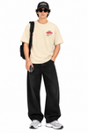 Supply Essentials French Terry Boxy Tee (Beige)