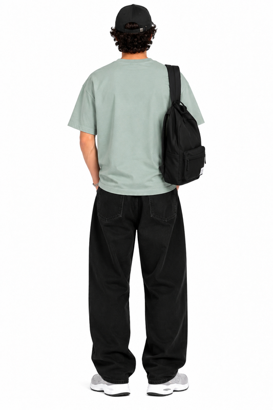 Supply Essentials French Terry Boxy Tee (Green)