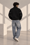 Monaco Classic Quarter-Zip Sweatshirt (Black)