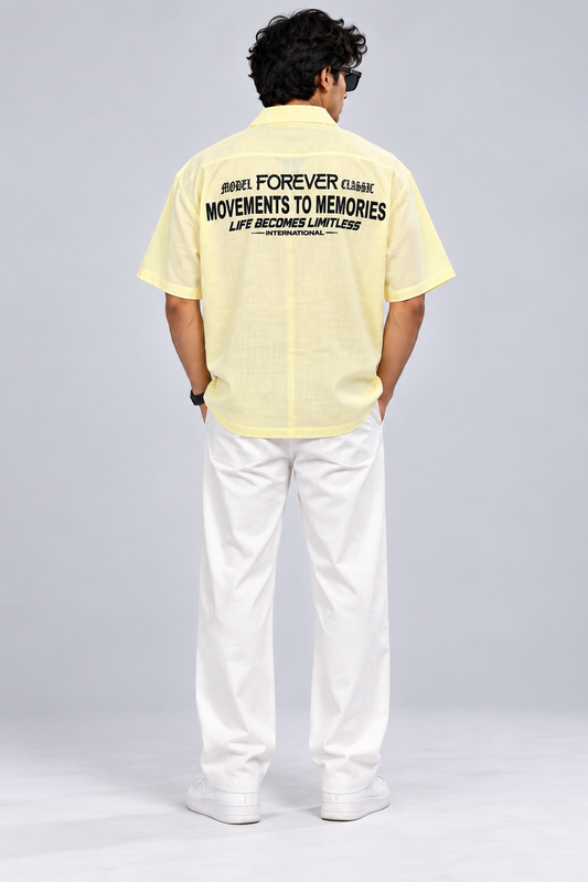 Legendary Forever Boxyfit Shirt (Yellow)