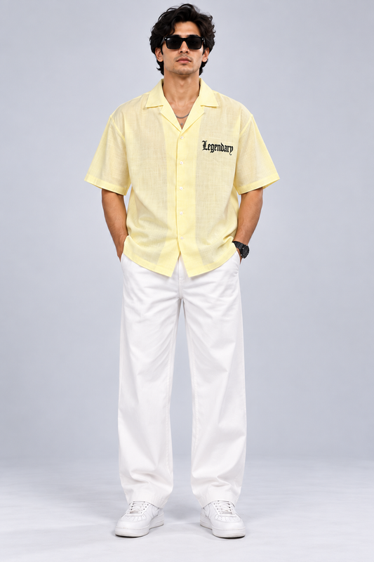 Legendary Forever Boxyfit Shirt (Yellow)