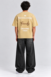 Trend Embroidered Scuba drop (Beige)