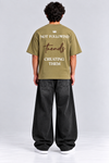 Trend Embroidered Scuba drop (Green)