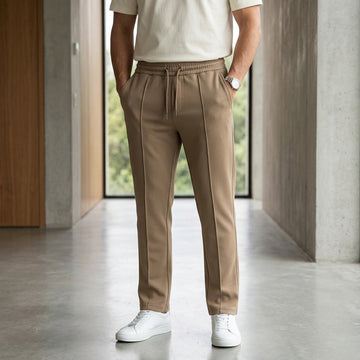 Zara Premium Unisex Trousers - Camel Brown