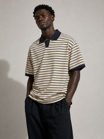 Monaco Stripe Polo