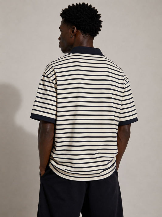 Monaco Stripe Polo