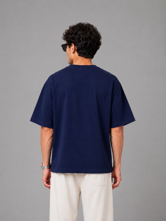 Loro Piana Oversized Tee (Navy)
